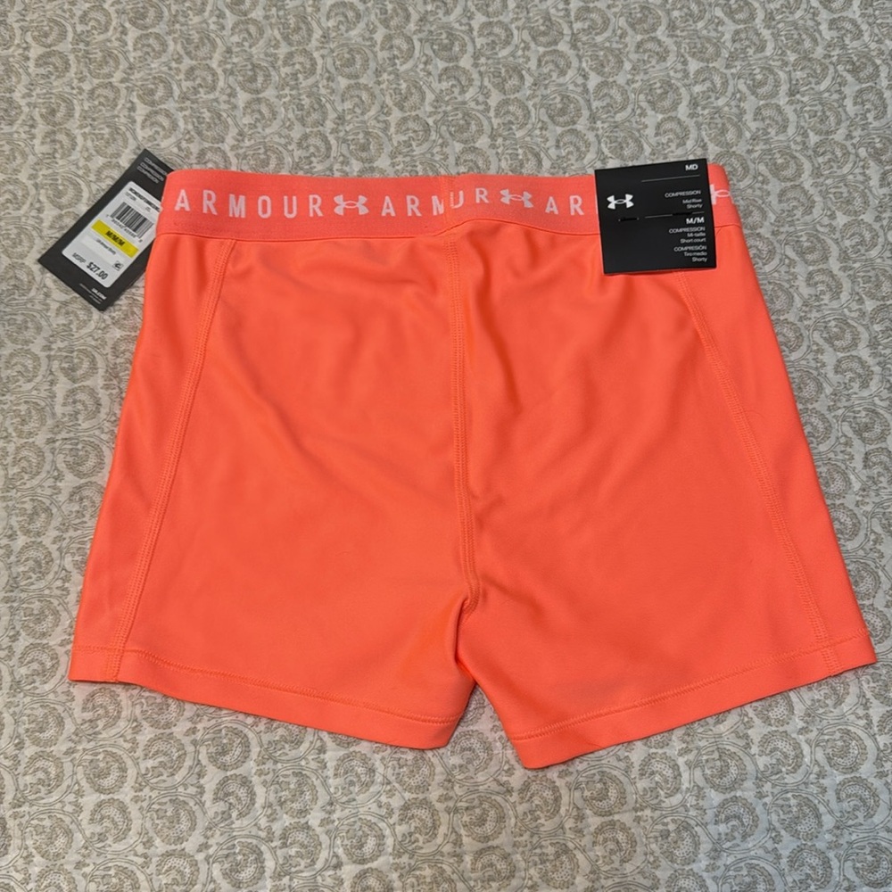 Under Armour Mid Rise Compression Shorts - Picture 2 of 4